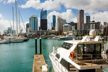 Viaduct Harbour Auckland city