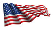 United States Flag Vector Closeup Illustration	