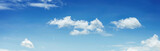 Fototapeta Na sufit - Blue sky with clouds Many beautiful white