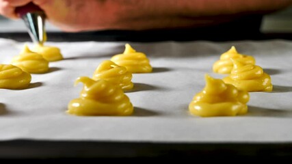 Poster - making choux pastry