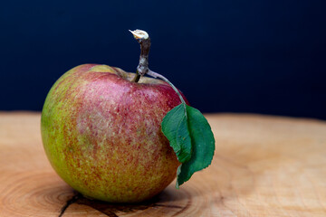 Laxton's Superb (Malus domestica) apple.