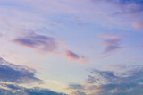 Fototapeta Na sufit - colorful dramatic sky with cloud at sunset