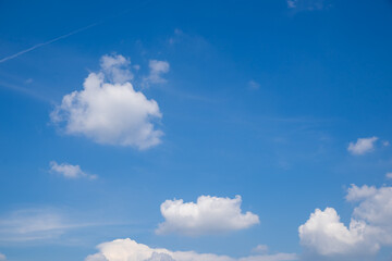 blue sky and clouds background