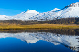 Fototapeta Do przedpokoju - Vatnatjokull glacier, Southern Iceland, Iceland, Europe