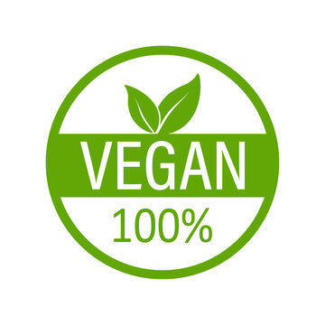 vegan emblem. vegan, great design for any purposes. logo, symbol and background. eco friendly vector