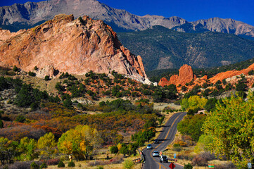 Wall Mural - Garden of the Gods, Autumn 2020