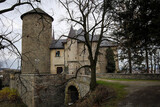 Fototapeta Kuchnia - Sternberk castle view by winter, Czech Republic