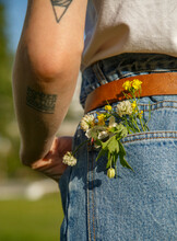 Bouquet Of Wildflowers In Your Pocket