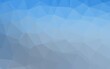© Dmitry - Light BLUE vector polygon abstract layout.