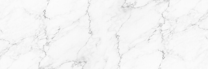 Poster - horizontal elegant white marble background