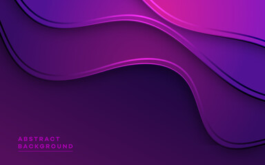 Wall Mural - Dynamic abstract background gradient wavy shape