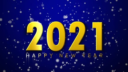 Sticker - happy new year 2021