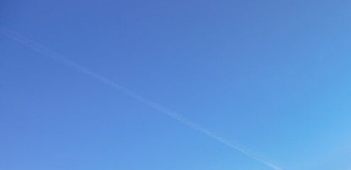 Wall Mural - Image of a clear and cloudless sky can be used as background
