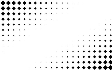 Aufkleber - Squares halftone geometric background pattern and texture vector illustration