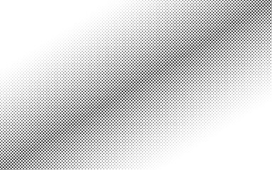 Fototapete - Triangles halftone vector illustration. Triangle geometric background texture and pattern
