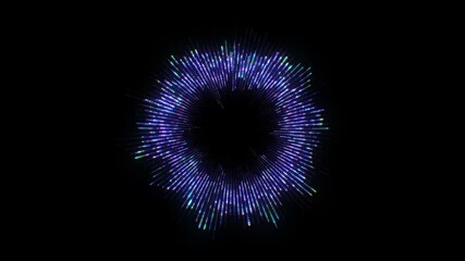 Wall Mural - 4k 60 fps. abstract background. motion graphics. xmas animation. new year 2021. merry christmas. neo