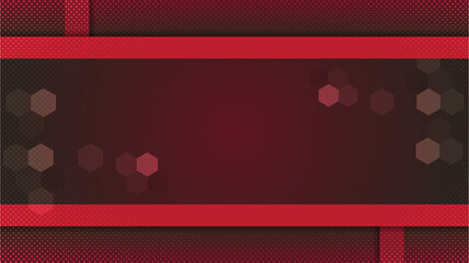 Wall Mural - abstract red background gradient design with geometric composition.futuristic minimal pattern place 