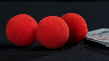 Red Sponge Magic Balls