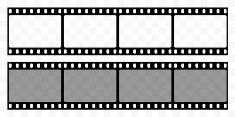 Wall Mural - film strip.filmstreifen.film strip icon.video tape photo film strip frame vector.vector illustration