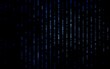 © Dmitry - Dark BLUE vector template with repeated sticks.