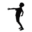 © turkishblue - a boy body silhouette vector