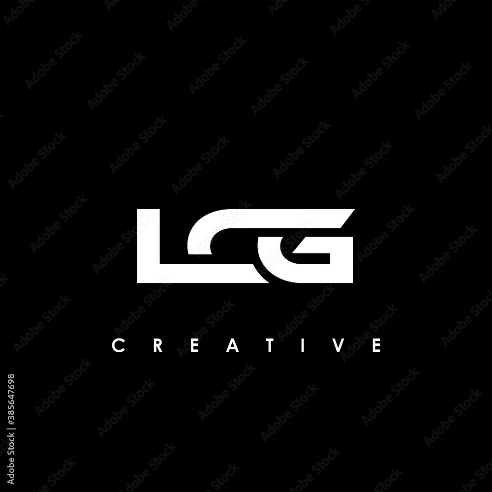 LCG Letter Initial Logo Design Template Vector Illustration Stock ...
