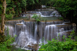 Fototapeta Most - Hua Mea Khamin Waterfall in Thailand