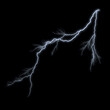 © bunbok - Lightning on a black background