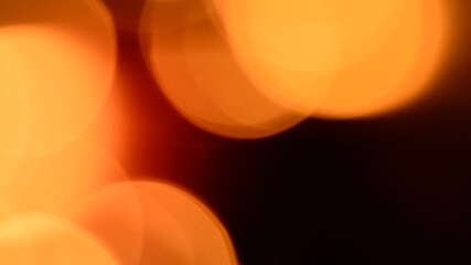 Blurred orange background. Orange bokeh 