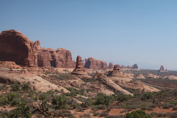 Wall Mural - Rock formations in Utah