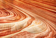Detailed wavy natural background of petrified dune