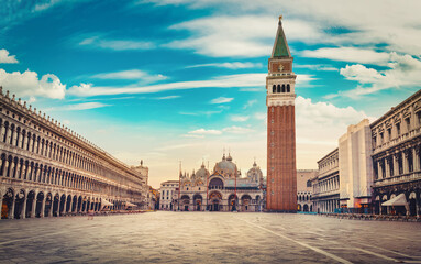 Wall Mural - san marco in venice at sunrise