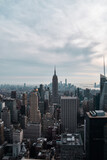 Fototapeta Miasta - Foto del skyline de Nueva York desde Top Of the Rock