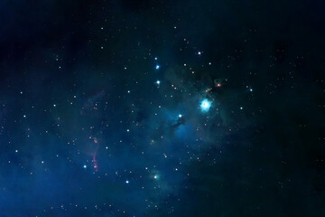 Wall Mural - beautiful space background texture. elements of this image furnished by nasa were.