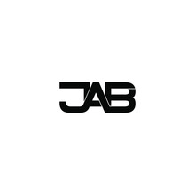 Jab Letter Original Monogram Logo Design