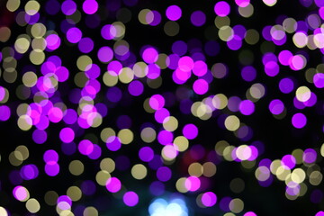 Wall Mural - light bokeh background