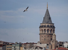 Galata Tower In Istanbul