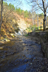 Wall Mural - river in autumn