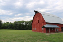 Red Barn In The Field