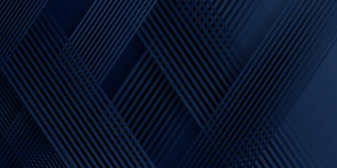 Dark blue abstract background with diagonal lines. Vector illustration design for presentation, banner, cover, web, flyer, card, poster, game, texture, slide, magazine, and powerpoint. 