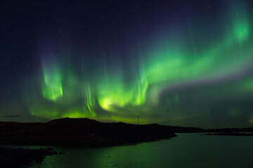 aurora borealis in uttian