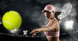 © Andrey Burmakin - Female tennis player