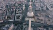 Television Tower at Alexanderplatz in Berlin