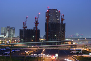 Poster - 東京湾夜景