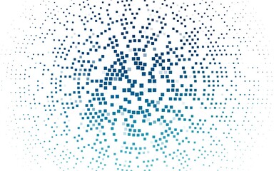 Wall Mural - Light BLUE vector texture in rectangular style.