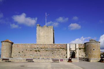 Vauban military fortress of Fouras in sunny day in Charente France