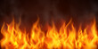 © HNKz - Effect burning red hot sparks realistic fire flames abstract background