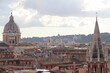 view of rome city from top famous landmarks of rome city