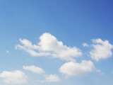 Fototapeta Na sufit - 白い雲と青空