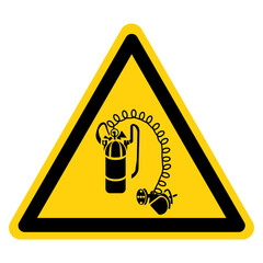 Breathing Apparatus Symbol Sign, Vector Illustration, Isolate On White Background Label .EPS10